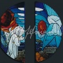 "Christ in prayer" Window in the Adventist Seminary in town of Tuula, Russia